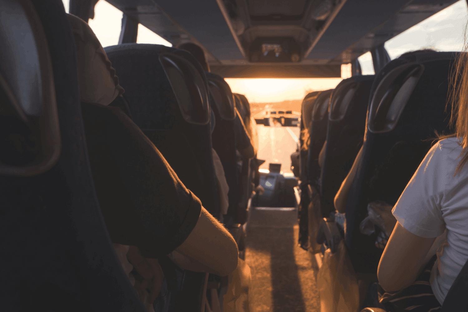 Tour Bus Passengers on Long Distance Tour