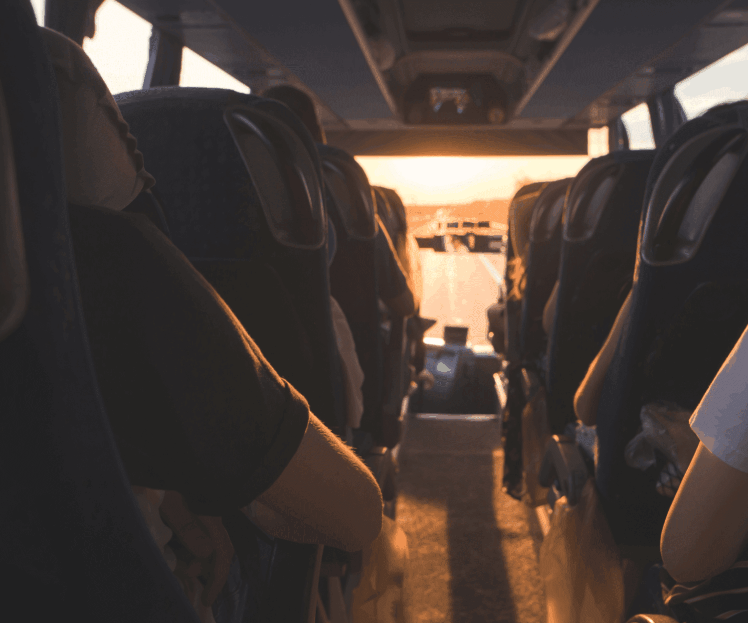 Tour Bus Passengers on Long Distance Tour